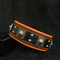 Eros Collar — Black & Orange (2.5 Inch)