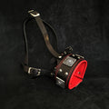 The "Eros" muzzle black & red